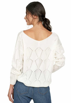 Buzo Calado Hojas Cuello V - Prendas de vestir - Giive Giive