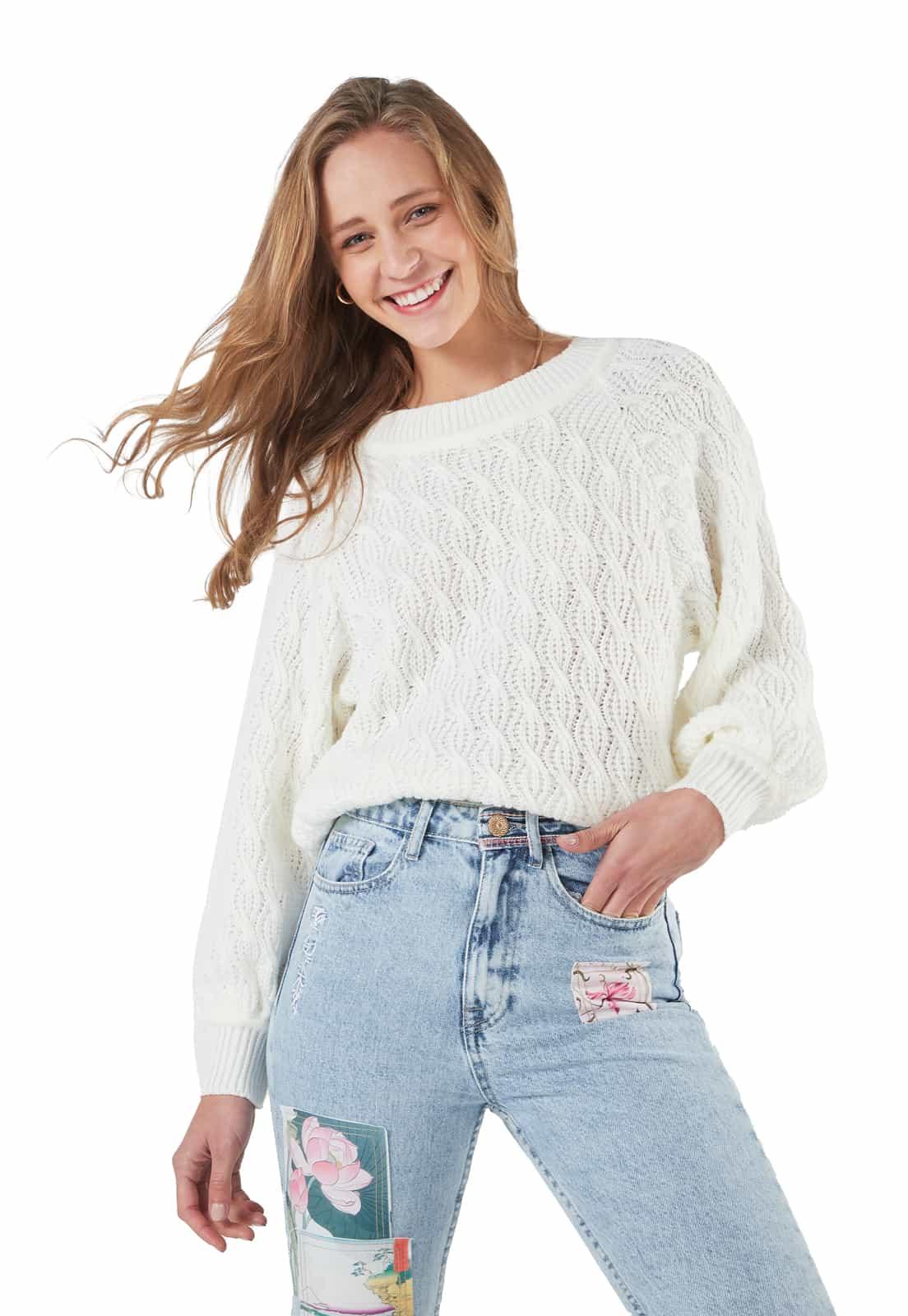 Buzo Doble Trenza Manga Rangla - Prendas de vestir - Giive Giive