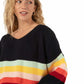 Buzo Punto Ingles Cuello V 5 Rayas Centro - Prendas de vestir - Giive Giive