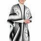 Ruana Larga Etnica 2 Colores Doble Faz - Prendas de vestir - Giive Giive