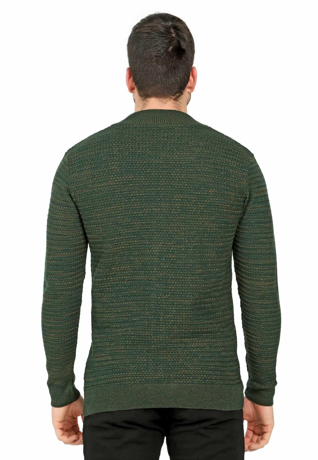 Chaqueta Cuello Beisbolero Tejido Lazo Matizado - Prendas de vestir - Giive Giive