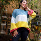 Saco Ancho 4 Colores Matizado Cuello Redondo - Prendas de vestir - Giive Giive