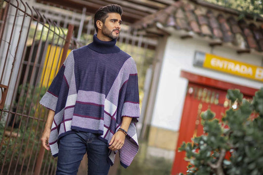 Ruana Jacquard Cuello Caído - Giive Giive