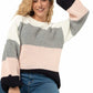 Saco Ancho 4 Colores Matizado Cuello Redondo - Prendas de vestir - Giive Giive