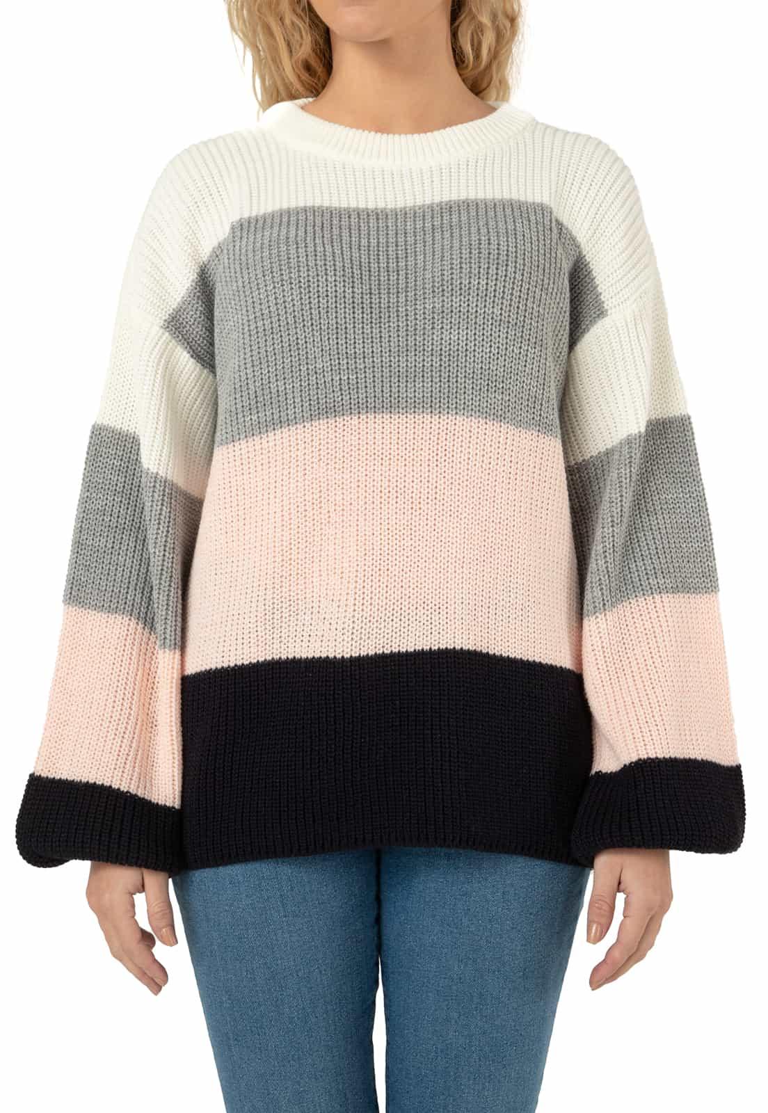 Saco Ancho 4 Colores Matizado Cuello Redondo - Prendas de vestir - Giive Giive
