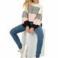 Saco Ancho 4 Colores Matizado Cuello Redondo - Prendas de vestir - Giive Giive