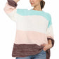 Saco Ancho 4 Colores Matizado Cuello Redondo - Prendas de vestir - Giive Giive