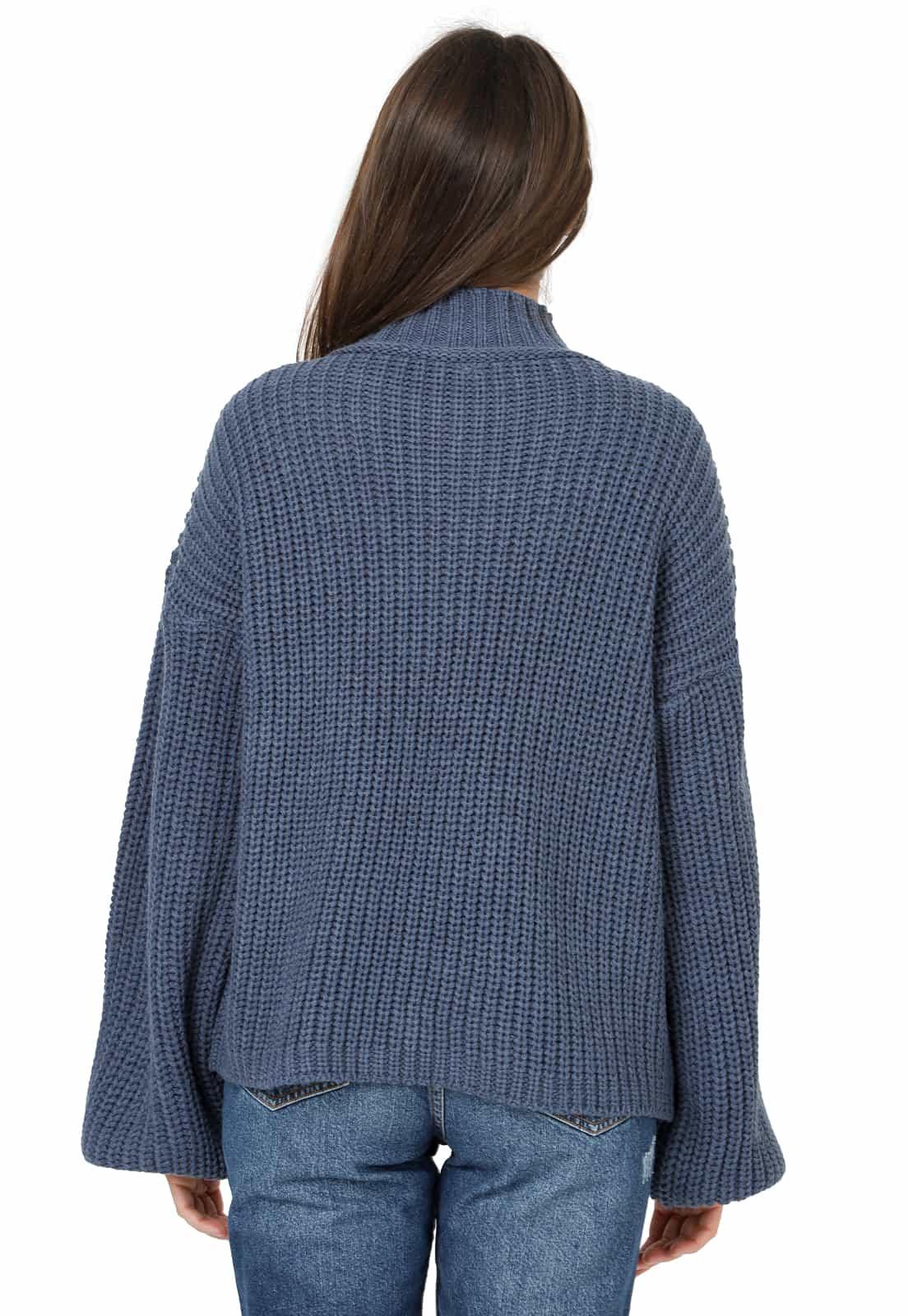 Saco Punto Ingles Grueso Cuello Alto - Prendas de vestir - Giive Giive