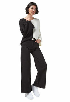 Saco Intarsia Bicolor Cuello V - Giive Giive