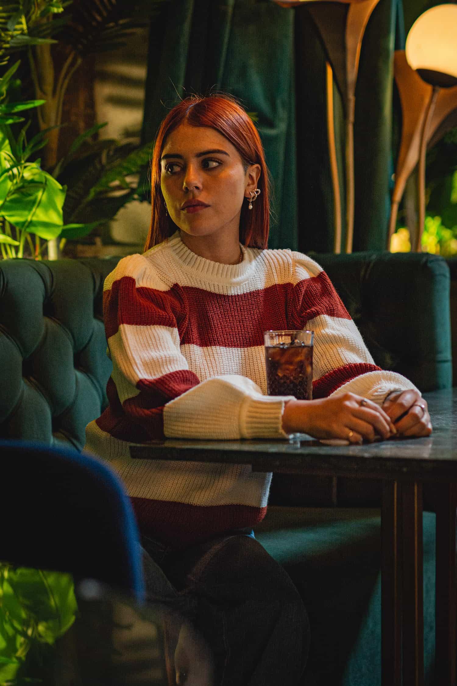 Saco rayas punto inglés Bicolor - Prendas de vestir - Giive Giive