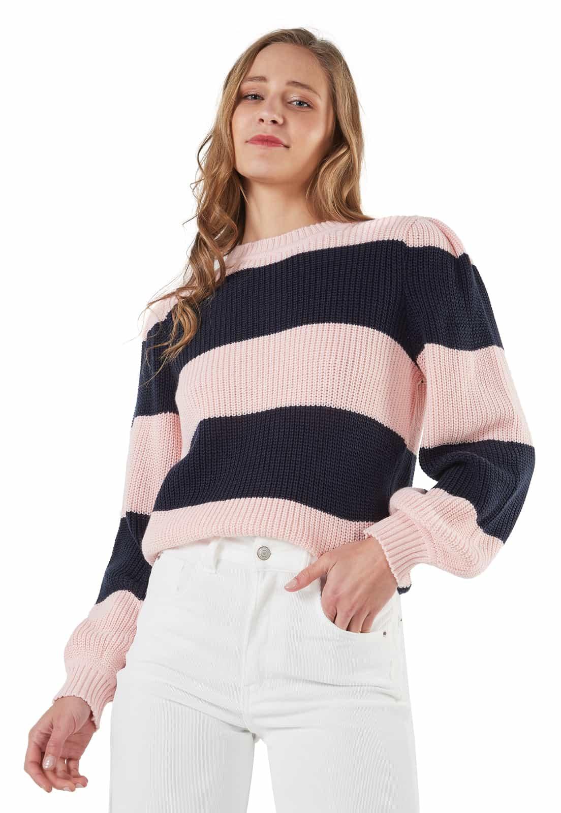 Saco rayas punto inglés Bicolor - Prendas de vestir - Giive Giive