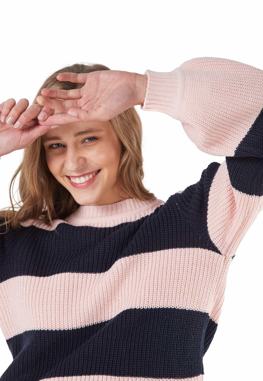 Saco rayas punto inglés Bicolor - Prendas de vestir - Giive Giive